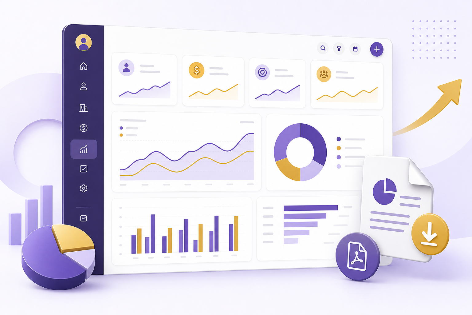 Canlı raporlarla yönetime CRM sunumu